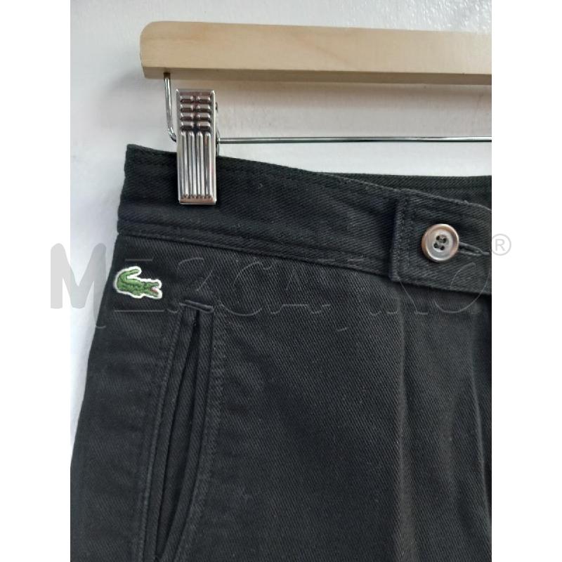 PANTALONE D LACOSTE NERO  | Mercatino dell'Usato Roma porta di roma 2