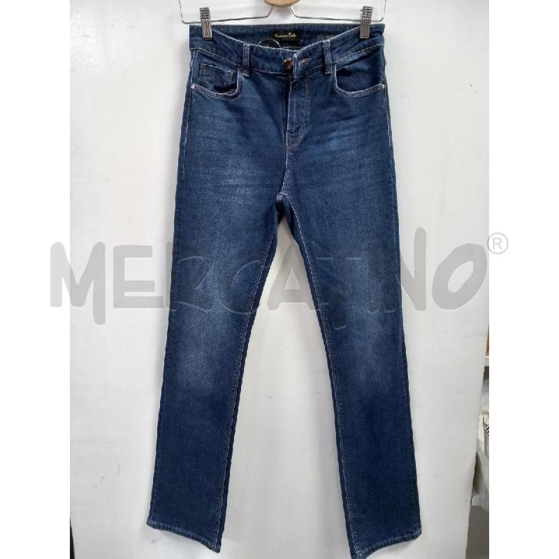 PANTALONE D MASSIMO DUTTI BLU DENIM | Mercatino dell'Usato Roma porta di roma 1