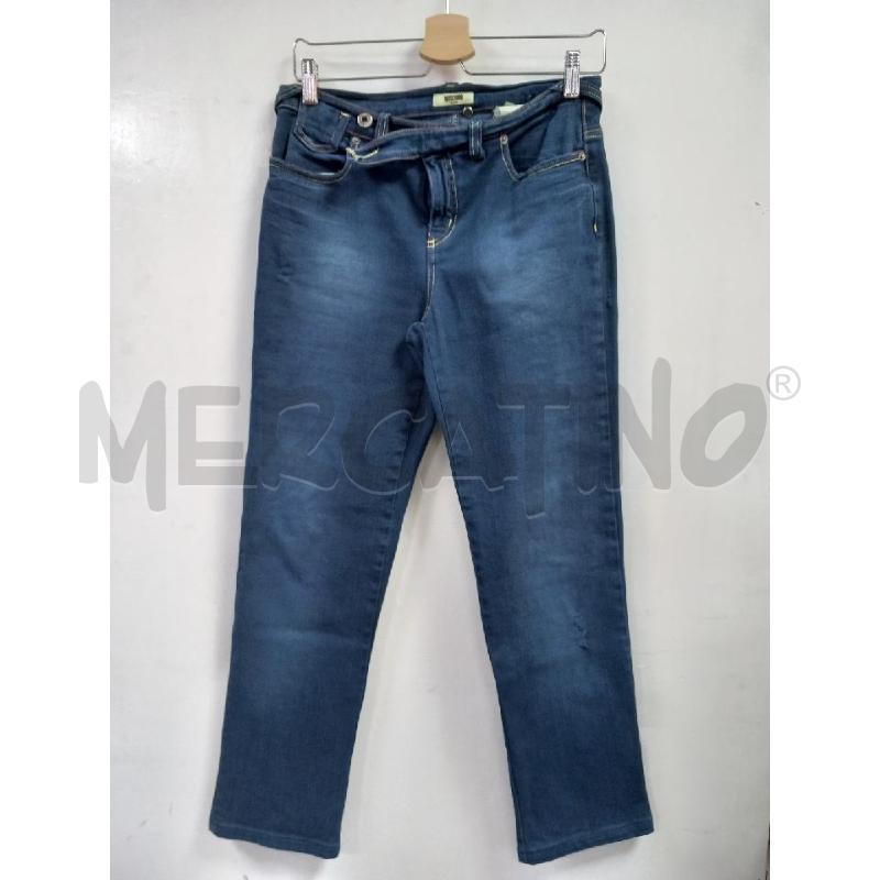 PANTALONE D MOSCHINO BLU DENIM  | Mercatino dell'Usato Roma porta di roma 1