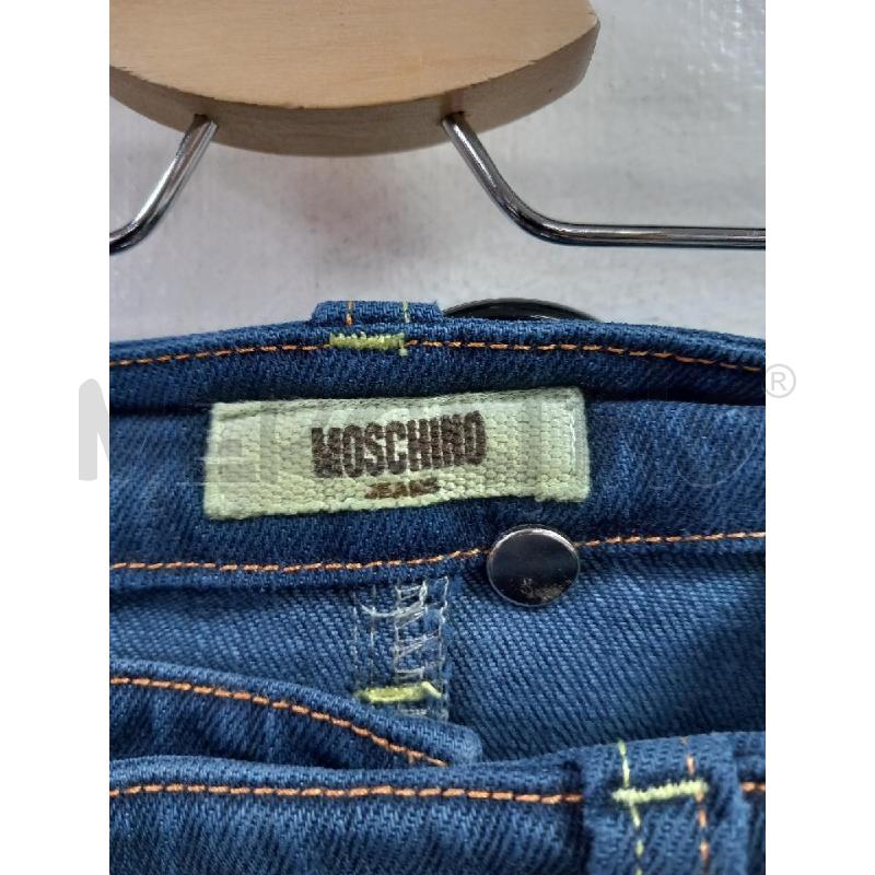 PANTALONE D MOSCHINO BLU DENIM  | Mercatino dell'Usato Roma porta di roma 2