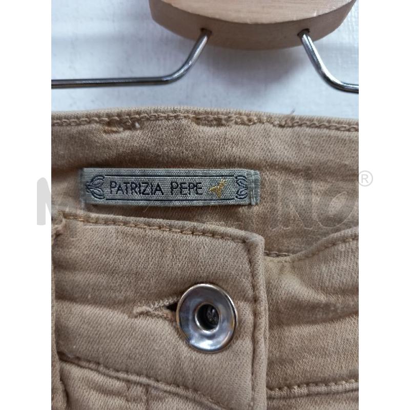 PANTALONE D PATRIZIA PEPE BEIGE | Mercatino dell'Usato Roma porta di roma 2