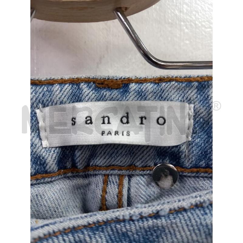 PANTALONE D SANDRO PARIS BLU DENIM | Mercatino dell'Usato Roma porta di roma 2
