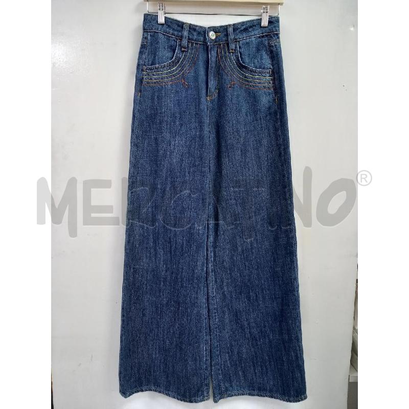 PANTALONE D SHAFT BLU | Mercatino dell'Usato Roma porta di roma 1