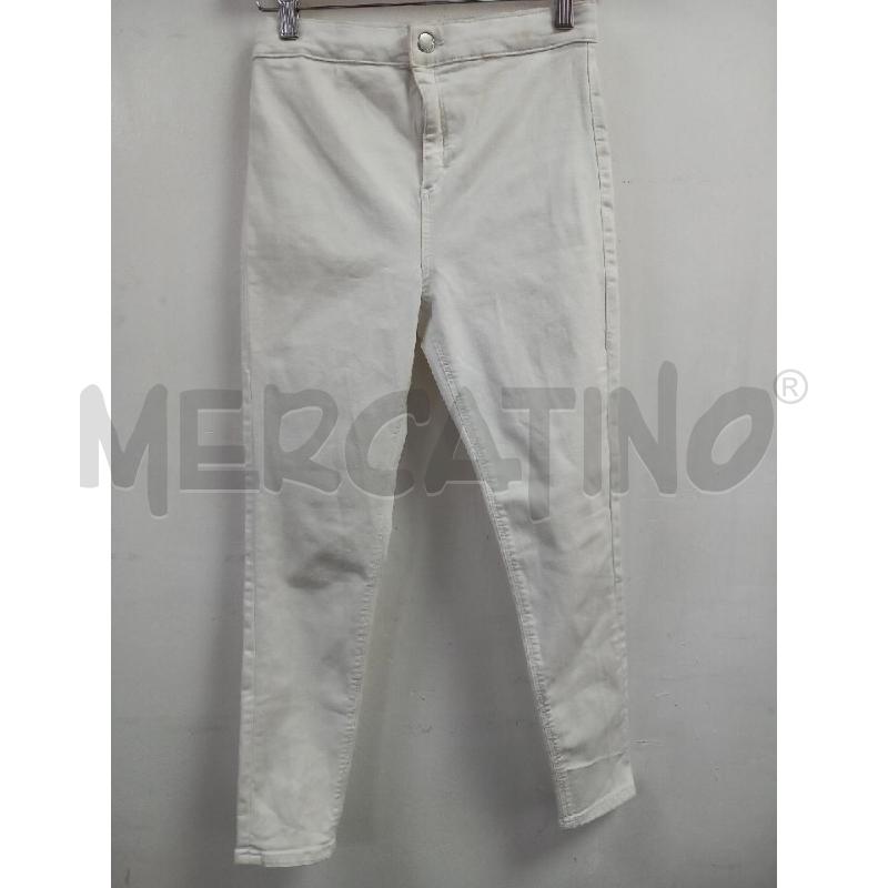PANTALONE D TOPSHOP BIANCO | Mercatino dell'Usato Roma porta di roma 1
