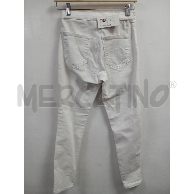 PANTALONE D TOPSHOP BIANCO | Mercatino dell'Usato Roma porta di roma 2