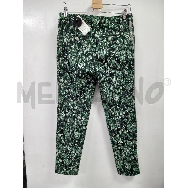 PANTALONE D TRES CHIC SARTORIAL NERO VERDE | Mercatino dell'Usato Roma porta di roma 3