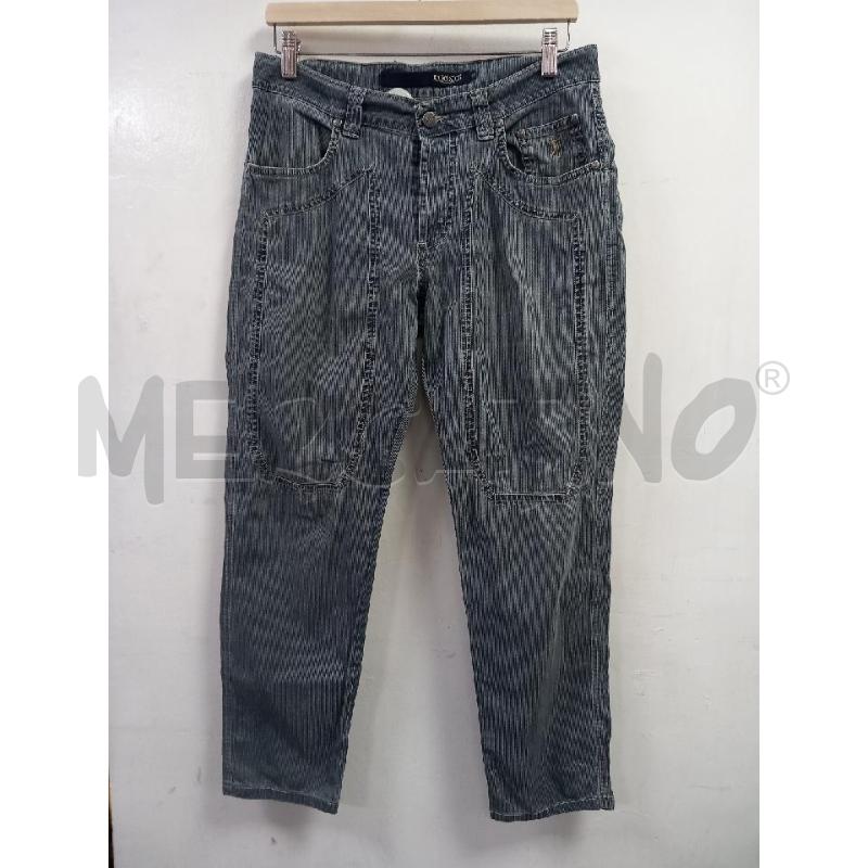 PANTALONE UOMO JCKERSON RIGHE BLU | Mercatino dell'Usato Roma porta di roma 1