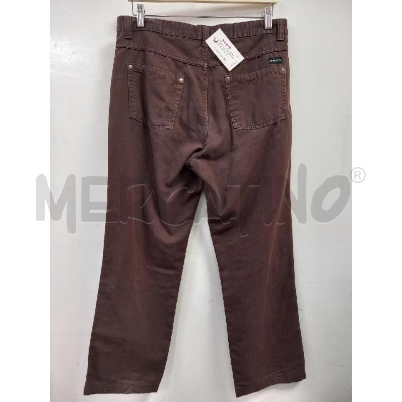 PANTALONE U BRAMANTE MARRONE | Mercatino dell'Usato Roma porta di roma 3
