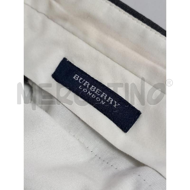 PANTALONE U BURBERRY GRIGIO | Mercatino dell'Usato Roma porta di roma 3