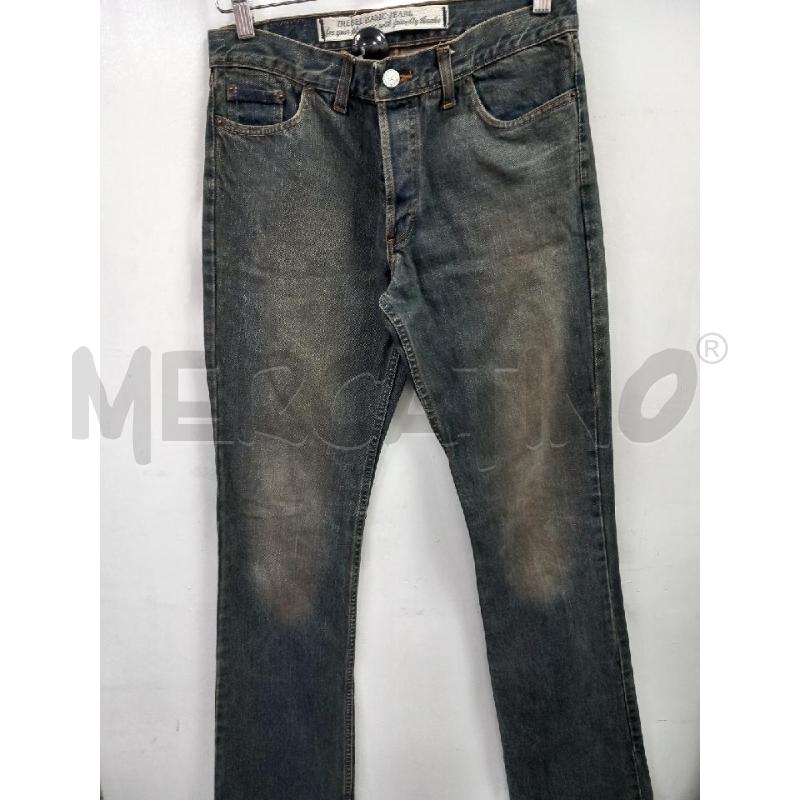 PANTALONE U DIESEL BLU DENIM  | Mercatino dell'Usato Roma porta di roma 1