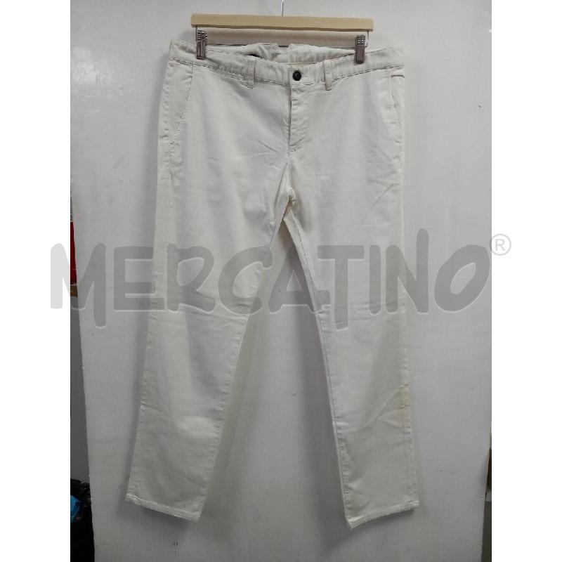 PANTALONE U EMPORIO ARMANI BIANCO | Mercatino dell'Usato Roma porta di roma 1