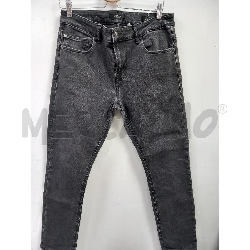 PANTALONE U GUESS NERO CHRIS SKIN TIGHT | Mercatino dell'Usato Roma porta di roma 1