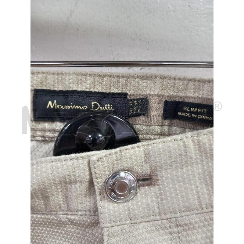 PANTALONE U MASSIMO DUTTI BEIGE | Mercatino dell'Usato Roma porta di roma 2