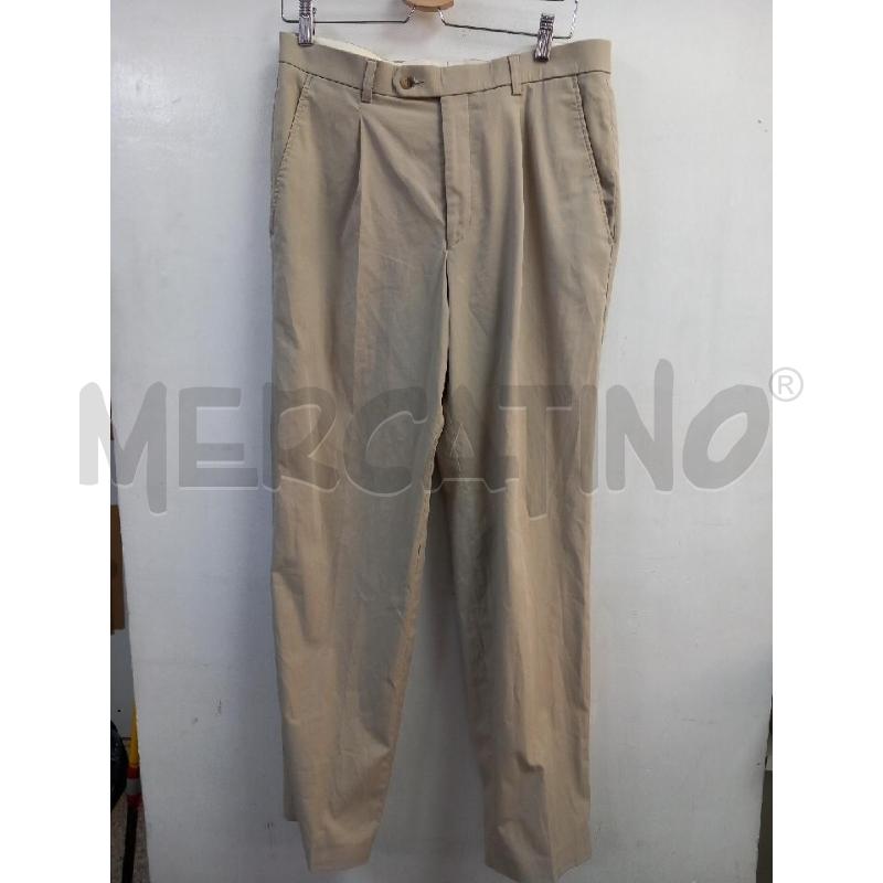 PANTALONE U OSCAR JACOBSON BEIGE | Mercatino dell'Usato Roma porta di roma 1