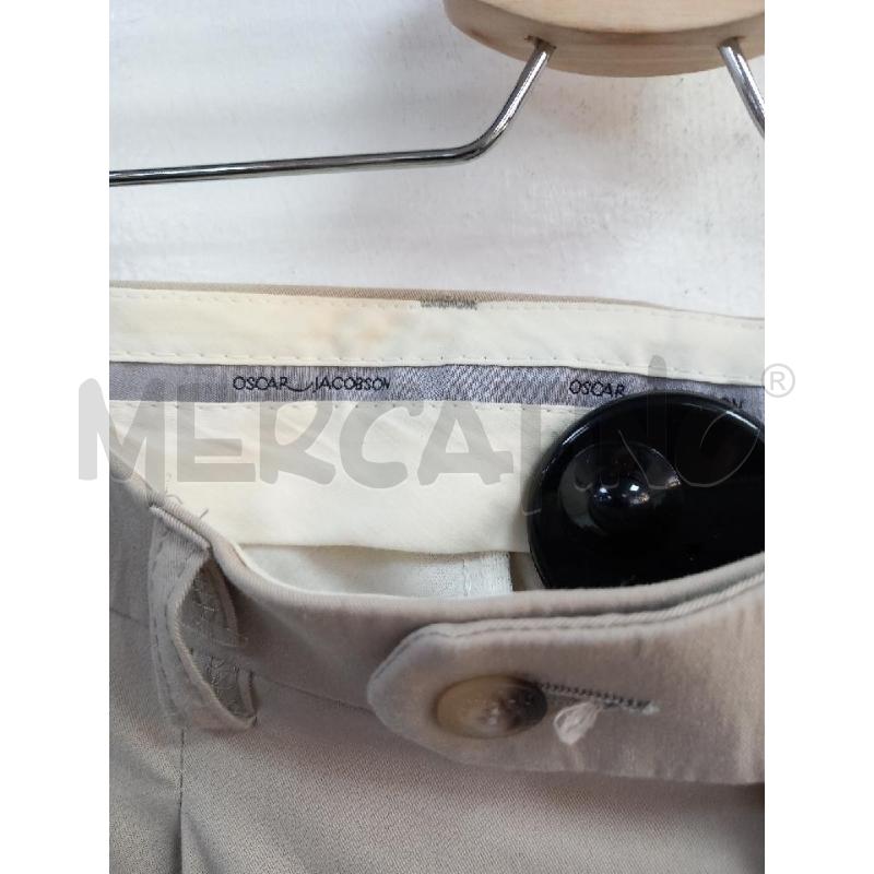 PANTALONE U OSCAR JACOBSON BEIGE | Mercatino dell'Usato Roma porta di roma 2
