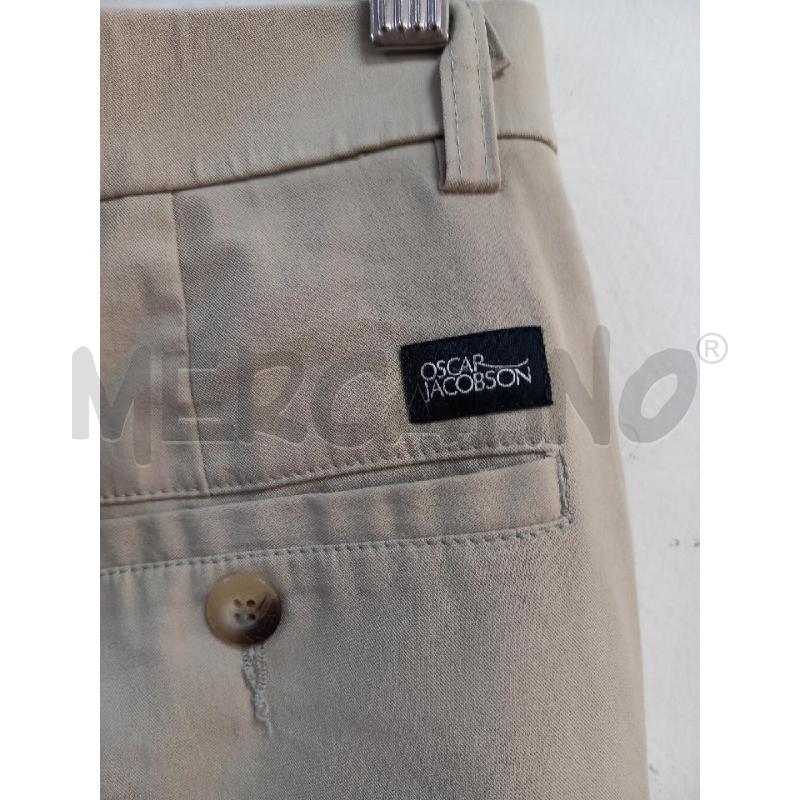 PANTALONE U OSCAR JACOBSON BEIGE | Mercatino dell'Usato Roma porta di roma 4