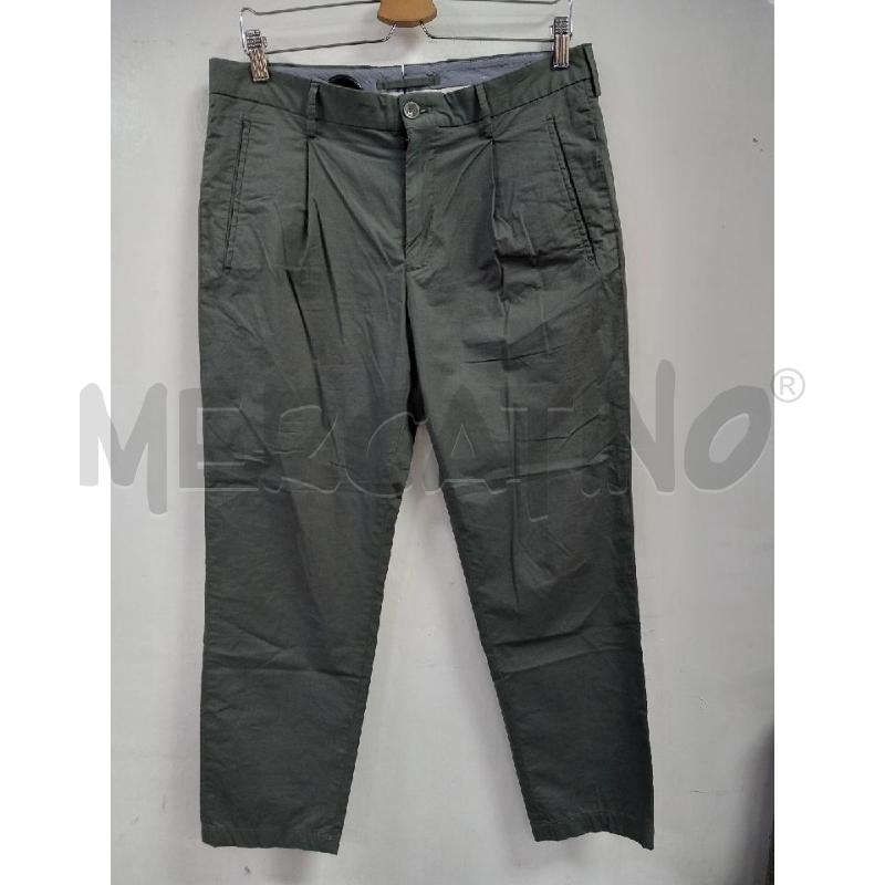 PANTALONE U SLOWEAR GRIGIO TAPERED FIT | Mercatino dell'Usato Roma porta di roma 1