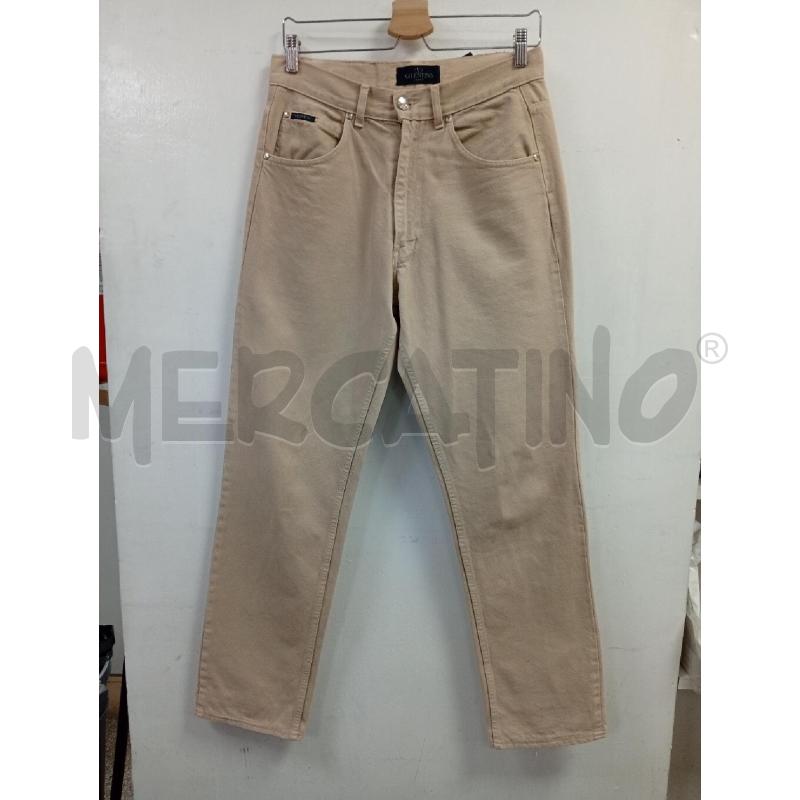 PANTALONE U VALENTINO JEANS BEIGE | Mercatino dell'Usato Roma porta di roma 1