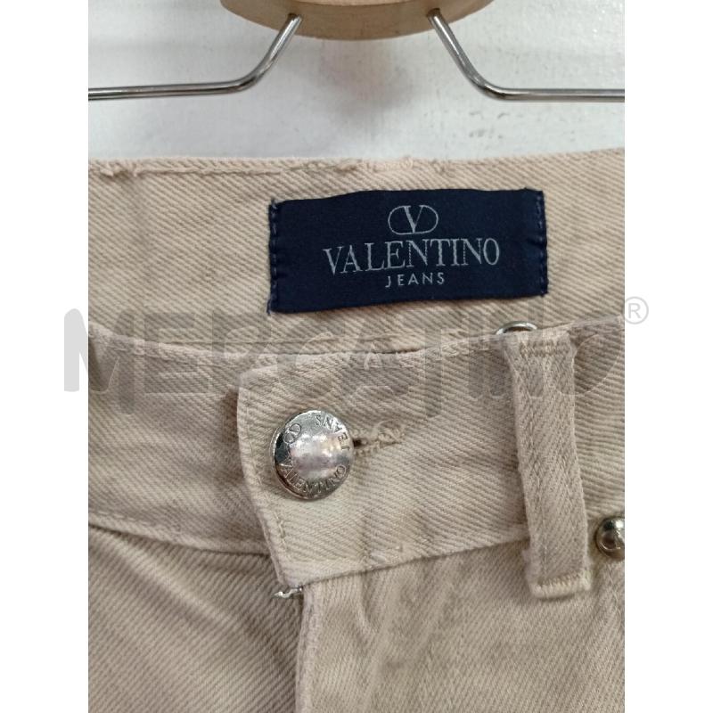PANTALONE U VALENTINO JEANS BEIGE | Mercatino dell'Usato Roma porta di roma 2
