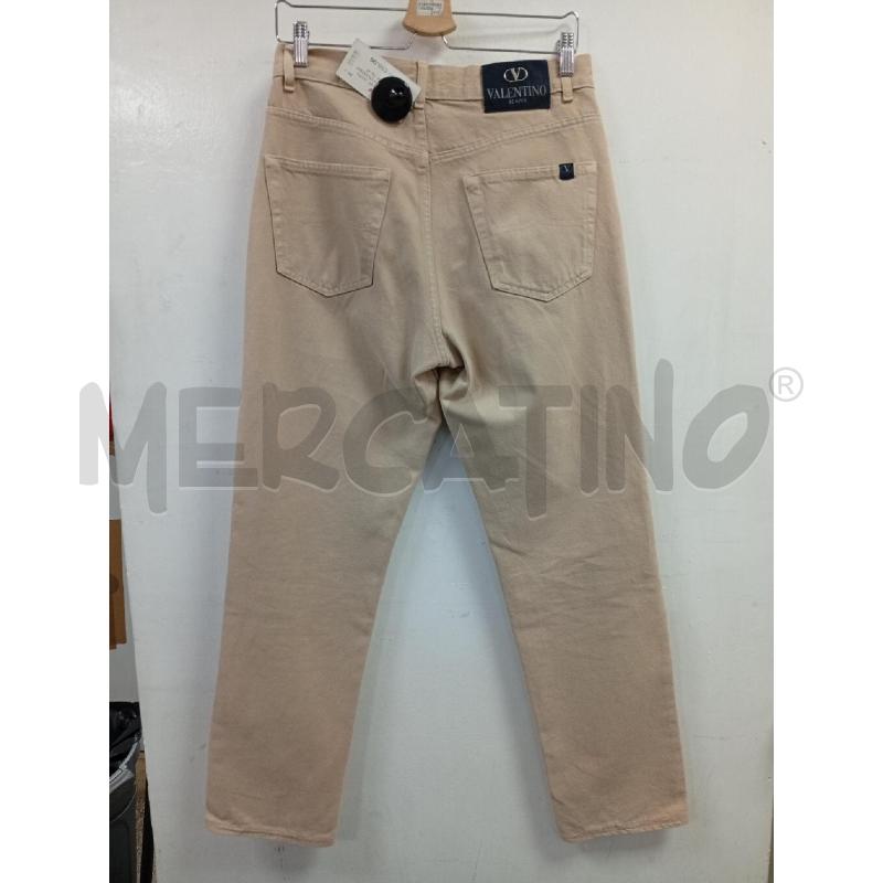 PANTALONE U VALENTINO JEANS BEIGE | Mercatino dell'Usato Roma porta di roma 3