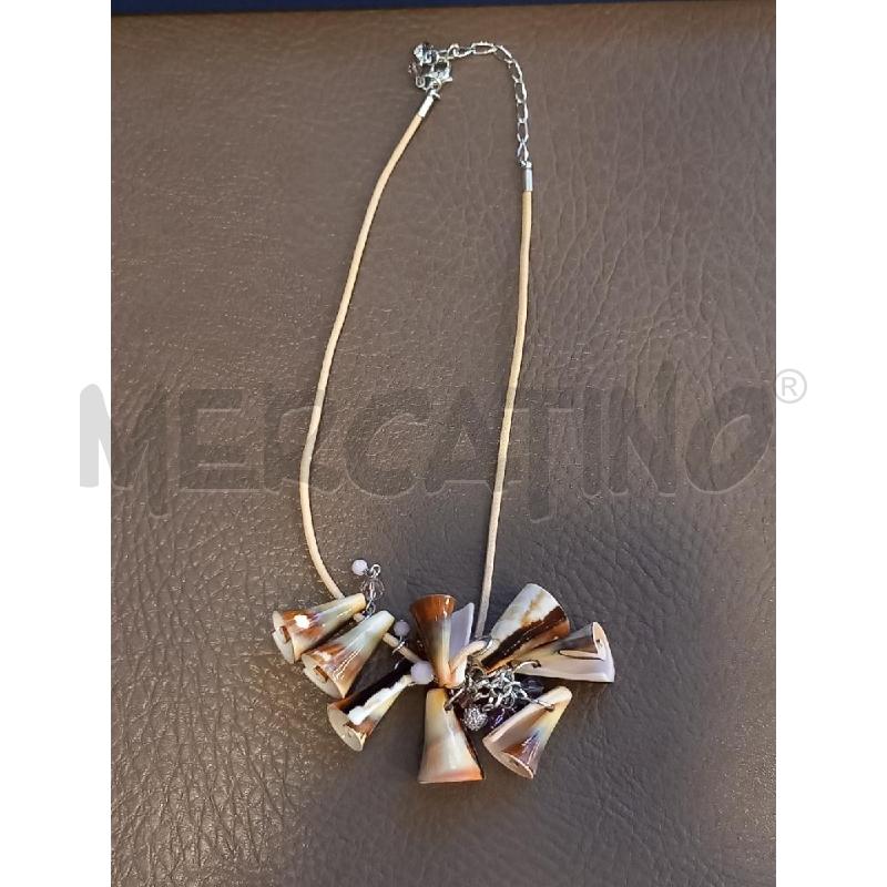 PARURE SWAROVSKI COLLANA + ORECCHINI CONCHIGLIE | Mercatino dell'Usato Roma porta di roma 2