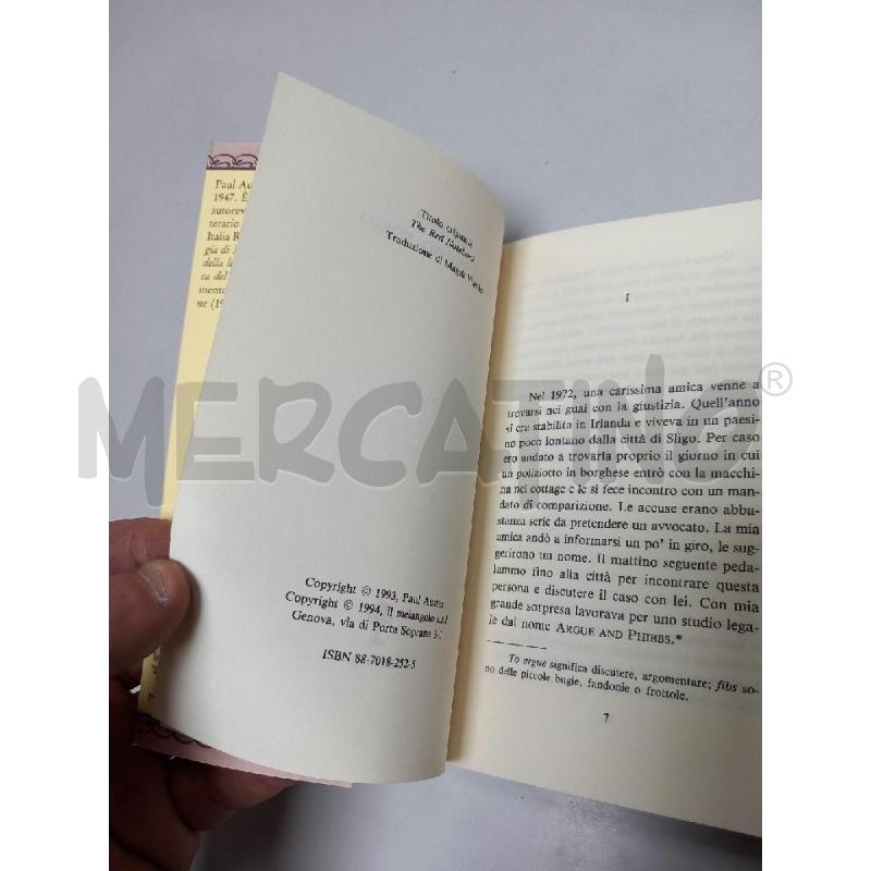 PAUL AUSTER IL TACCUINO ROSSO | Mercatino dell'Usato Roma porta di roma 4
