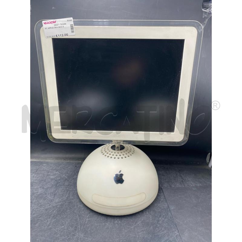 PC APPLE G4 + ACC 8 | Mercatino dell'Usato Roma porta di roma 1