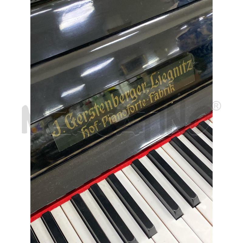 PIANOFORTE NERO J. GERSTENBERGER | Mercatino dell'Usato Roma porta di roma 3