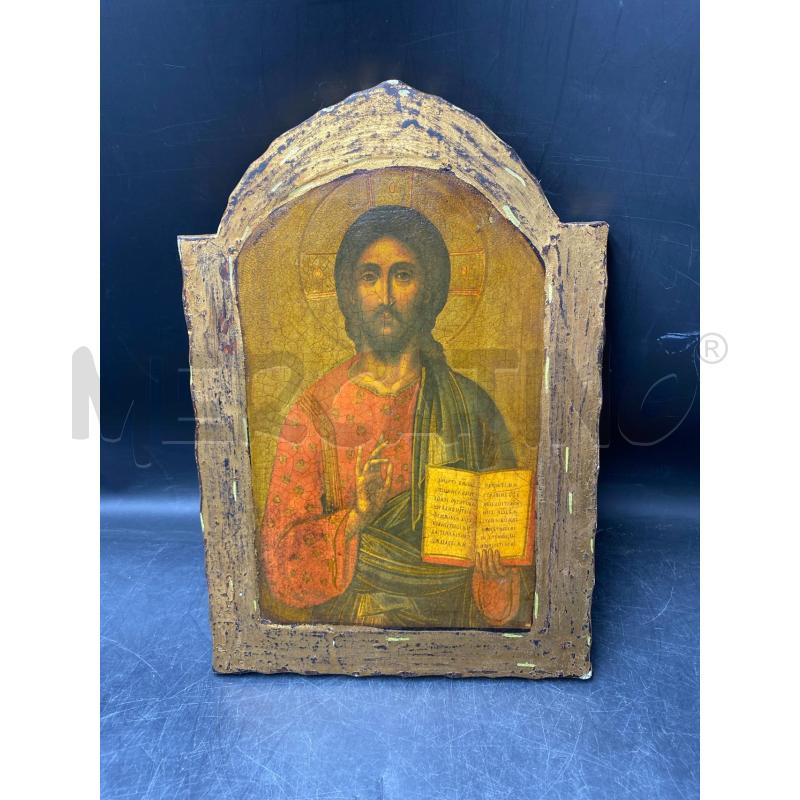 PLACCA GESU LEGNO | Mercatino dell'Usato Roma porta di roma 1