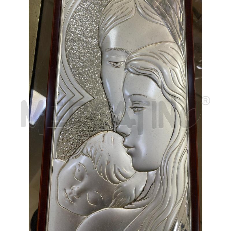 PLACCA MADONNA ARG | Mercatino dell'Usato Roma porta di roma 2