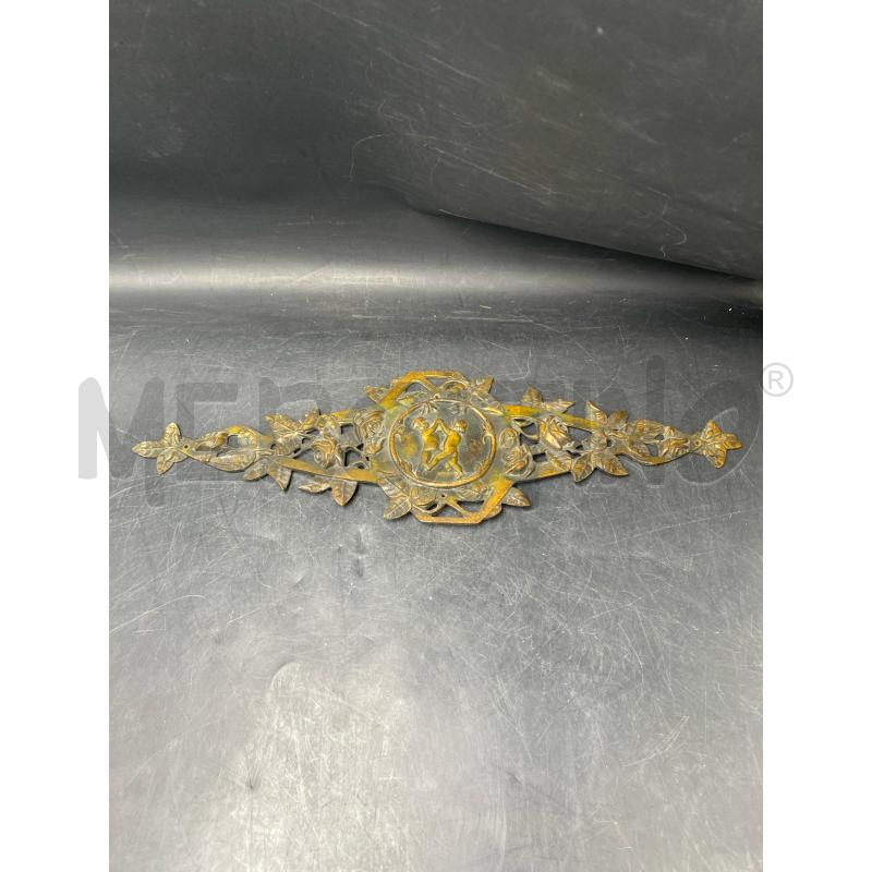 PLACCA OTTONE FREGIO | Mercatino dell'Usato Roma porta di roma 1