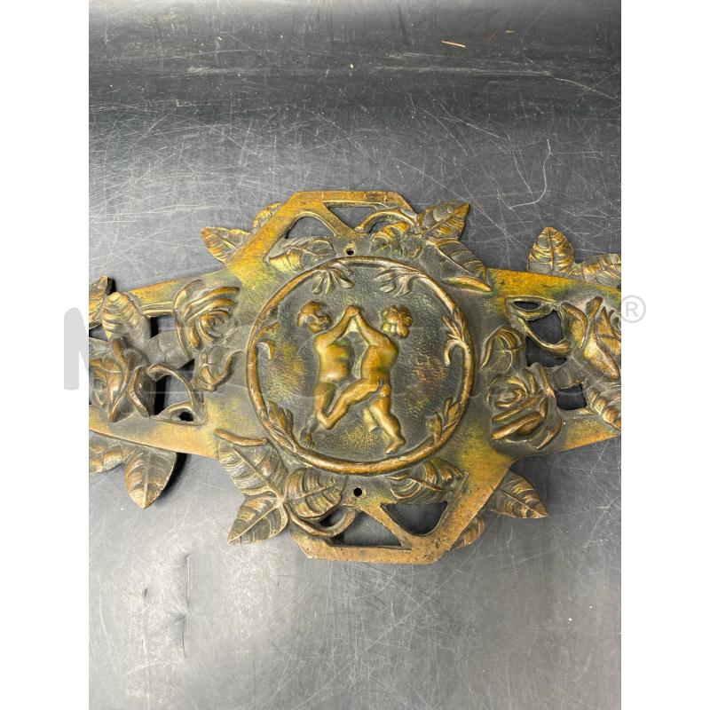 PLACCA OTTONE FREGIO | Mercatino dell'Usato Roma porta di roma 2