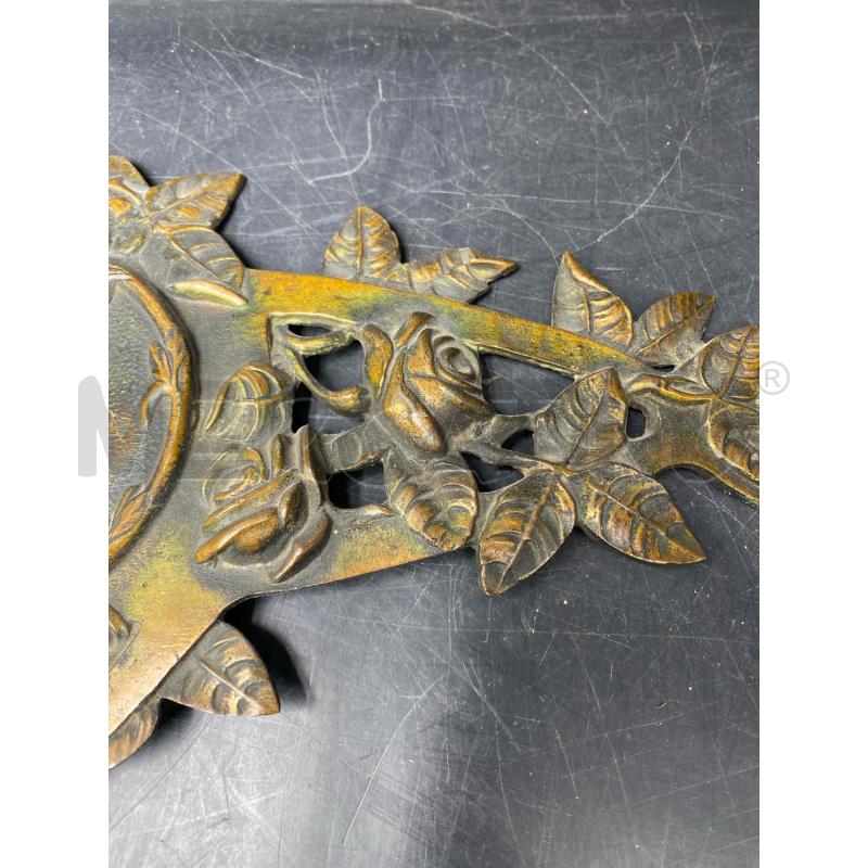 PLACCA OTTONE FREGIO | Mercatino dell'Usato Roma porta di roma 3