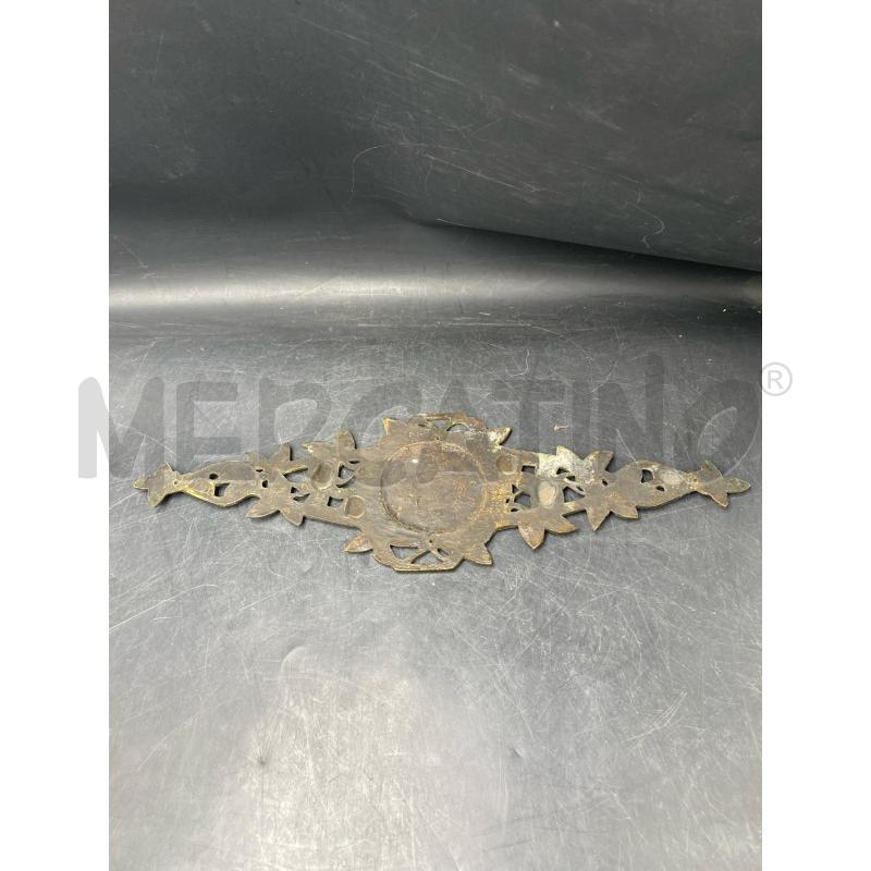 PLACCA OTTONE FREGIO | Mercatino dell'Usato Roma porta di roma 4