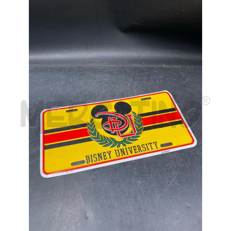 PLACCA  DISNEY | Mercatino dell'Usato Roma porta di roma 1