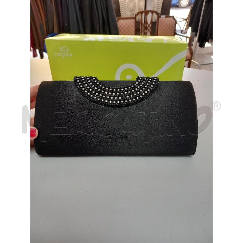 POCHETTE CARPISA NERA | Mercatino dell'Usato Roma porta di roma 1