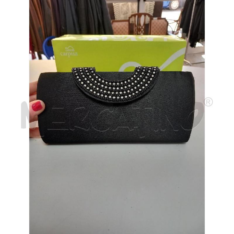 POCHETTE CARPISA NERA | Mercatino dell'Usato Roma porta di roma 2