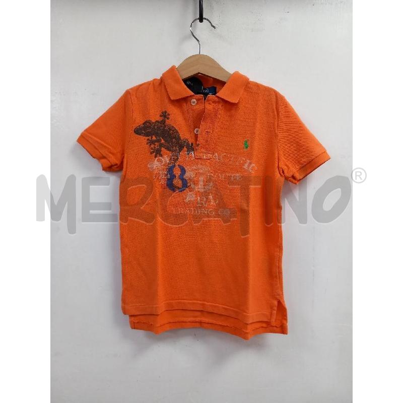 POLO BAMBINO RALPH LAUREN ARANCIO | Mercatino dell'Usato Roma porta di roma 1