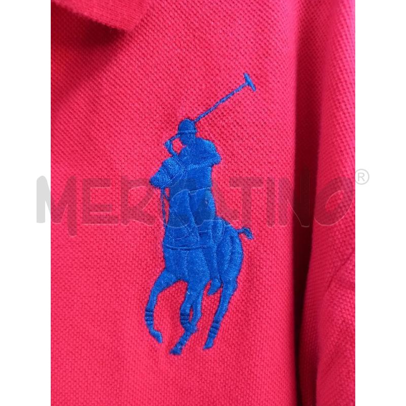 POLO B POLO RALPH LAUREN ROSSO | Mercatino dell'Usato Roma porta di roma 3