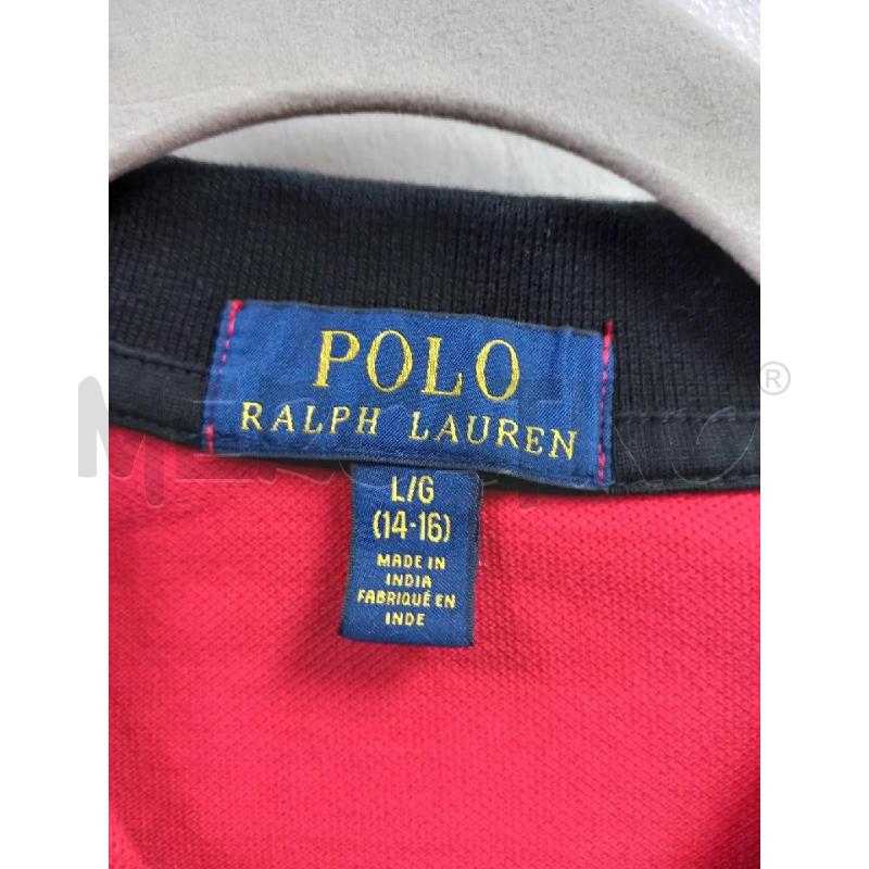 POLO B RALPH LAUREN ROSSO | Mercatino dell'Usato Roma porta di roma 2