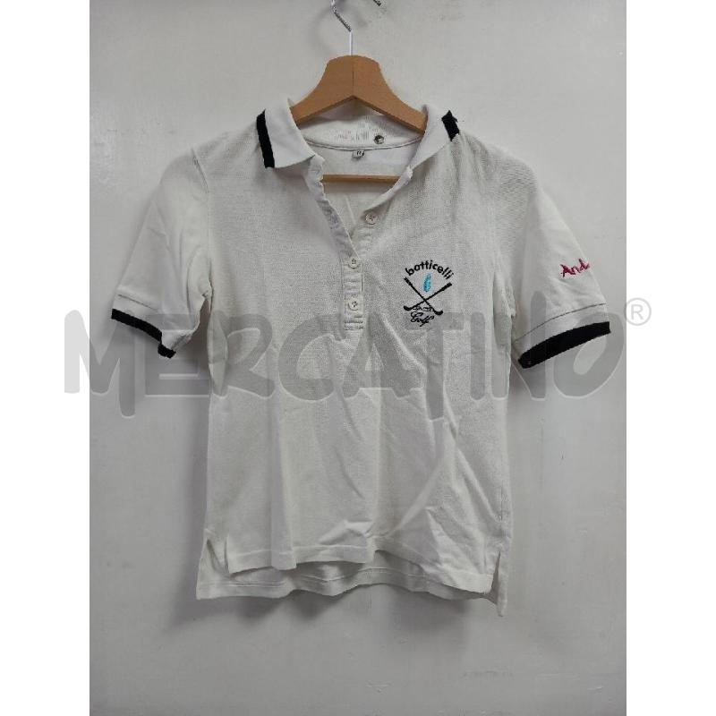 POLO D BOTTICELLI BIANCO LIMITED | Mercatino dell'Usato Roma porta di roma 1