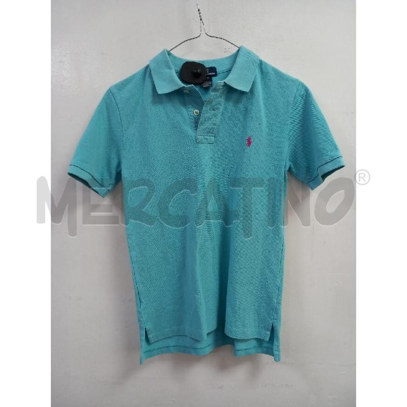 POLO D POLO RALPH LAUREN CELESTE | Mercatino dell'Usato Roma porta di roma 1