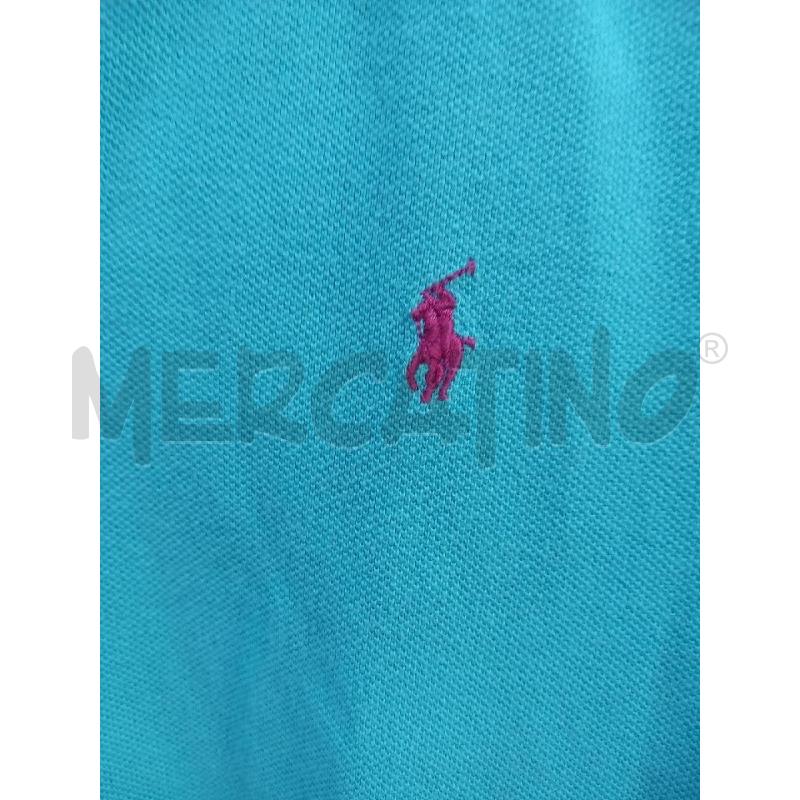 POLO D POLO RALPH LAUREN CELESTE | Mercatino dell'Usato Roma porta di roma 3
