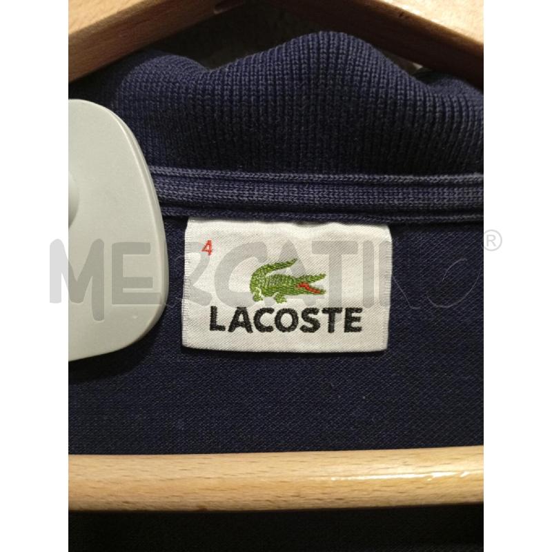 POLO UOMO LACOSTE M CORTE BLU | Mercatino dell'Usato Roma porta di roma 2