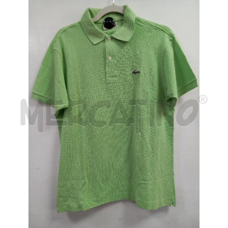 POLO UOMO LACOSTE VERCE CHIARO | Mercatino dell'Usato Roma porta di roma 1