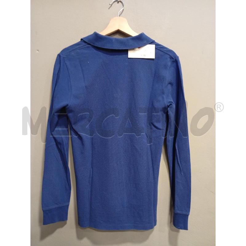 POLO UOMO M LUNGHE  RALPH LAUREN BLU  | Mercatino dell'Usato Roma porta di roma 4