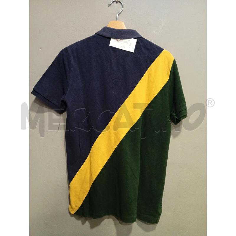 POLO UOMO RALPH LAUREN BLU GIALL | Mercatino dell'Usato Roma porta di roma 4