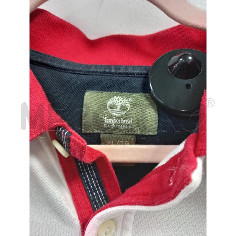 POLO UOMO TIMBERLAND BIANCA | Mercatino dell'Usato Roma porta di roma 2