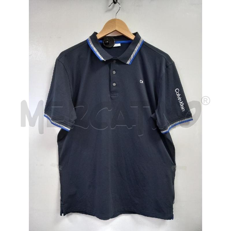 POLO U CALVIN KLEIN GOLF BLU | Mercatino dell'Usato Roma porta di roma 1