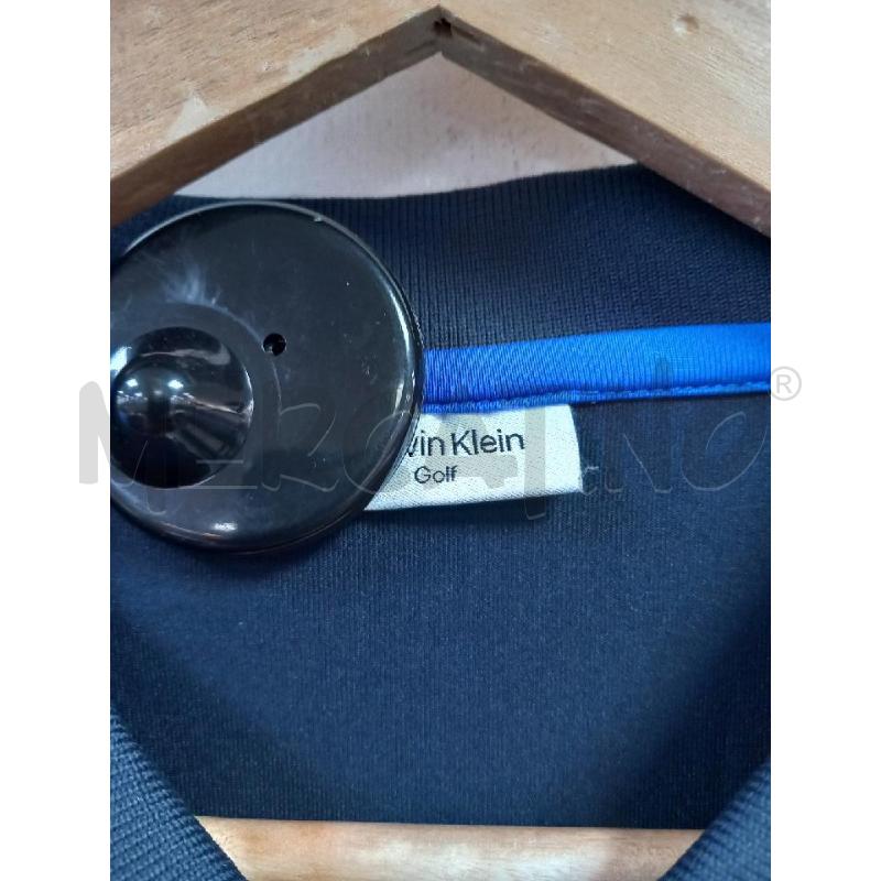 POLO U CALVIN KLEIN GOLF BLU | Mercatino dell'Usato Roma porta di roma 2